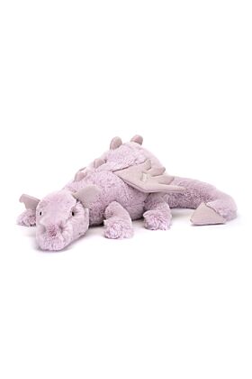 Personalised Lavender Dragon Huge