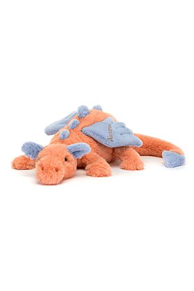Personalised Persimmon Dragon Huge
