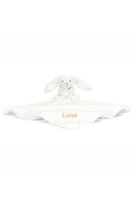 Personalised Bashful Luxe Bunny Luna Soother