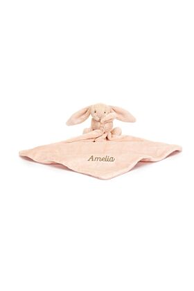 Personalised Bashful Blush Bunny Soother