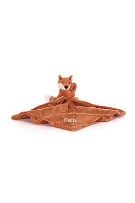 Personalised Bashful Fox Cub Soother