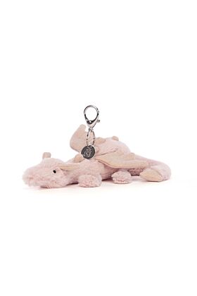 Rose Dragon Bag Charm