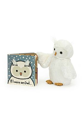 If I Were An Owl Board Book and Bashful Owl Medium