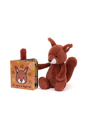 If I Were a Squirrel Board Book and Bashful Squirrel Medium