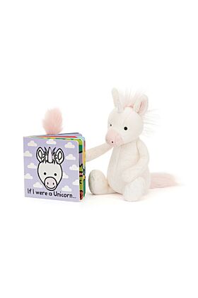 If I Were a Unicorn Board Book and Bashful Unicorn Medium