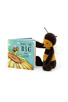 Albee And The Big Seed Book and Bashful Bee Medium