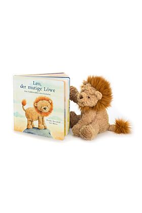 Leo  Der Mutige Lowe Buch and Fuddlewuddle Lion Medium