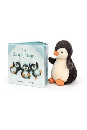 The Naughty Penguins Book and Peanut Penguin Medium