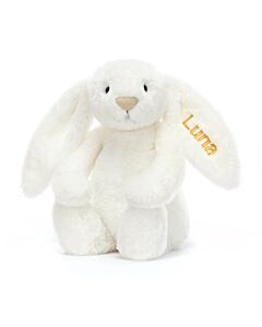 Personalised Bashful Luxe Bunny Luna Medium