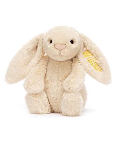 Personalised Bashful Luxe Bunny Willow Medium